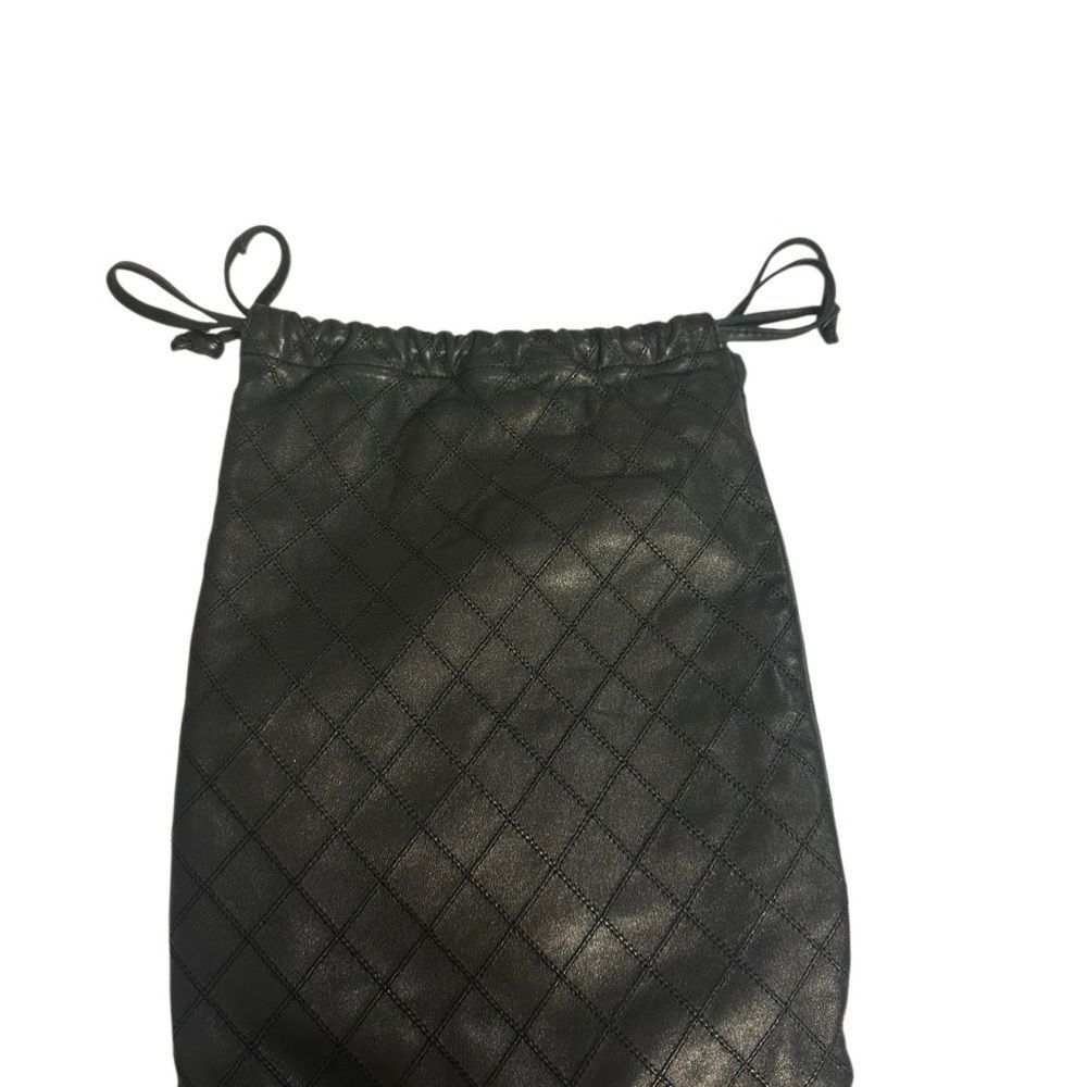CHANEL Black Drawstring Bag - Picture 10 of 15